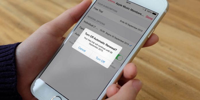 Apple Music Membership How to Turn Off Auto renewal
