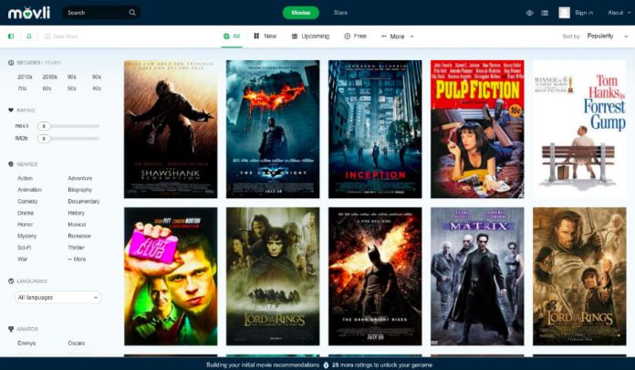 website for watching movies online for free without downloading