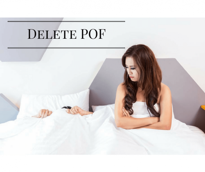how to delete POF