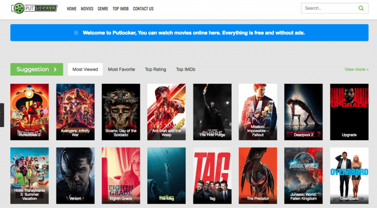 safe free movie website without downloading