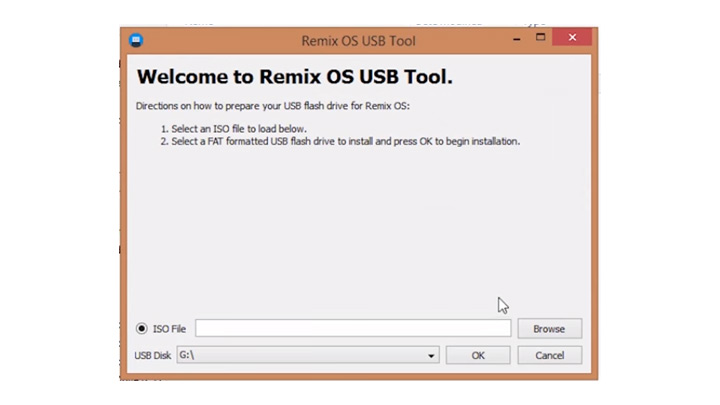 remix os installation tool only