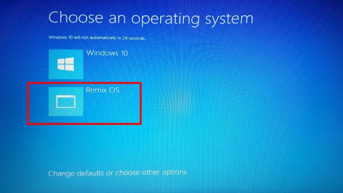 remix os installation tool only download