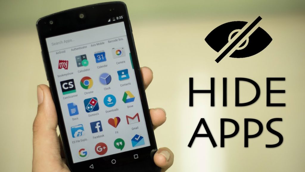 How to hide apps on Android