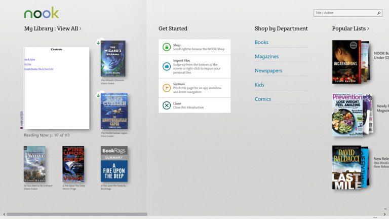 download ebook reader for windows 10