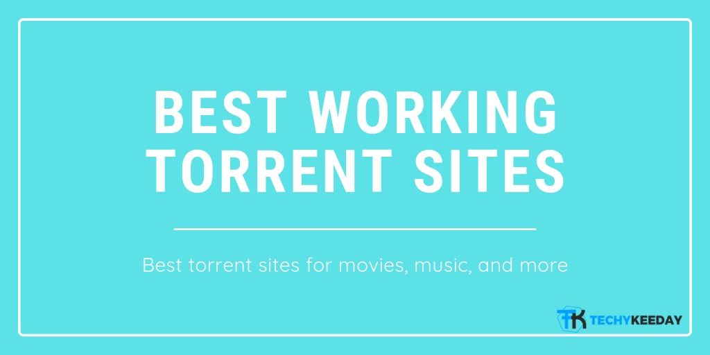 Best Working Torrent sites